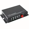 4 Channel fiber optic to rj11 media converter