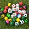 colorful bright solid 27mm bouncy ball various design wholesale option eyeball high bouncing balls