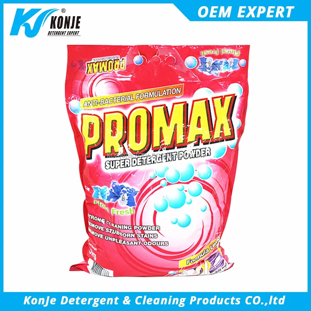 chemical used in detergent powder