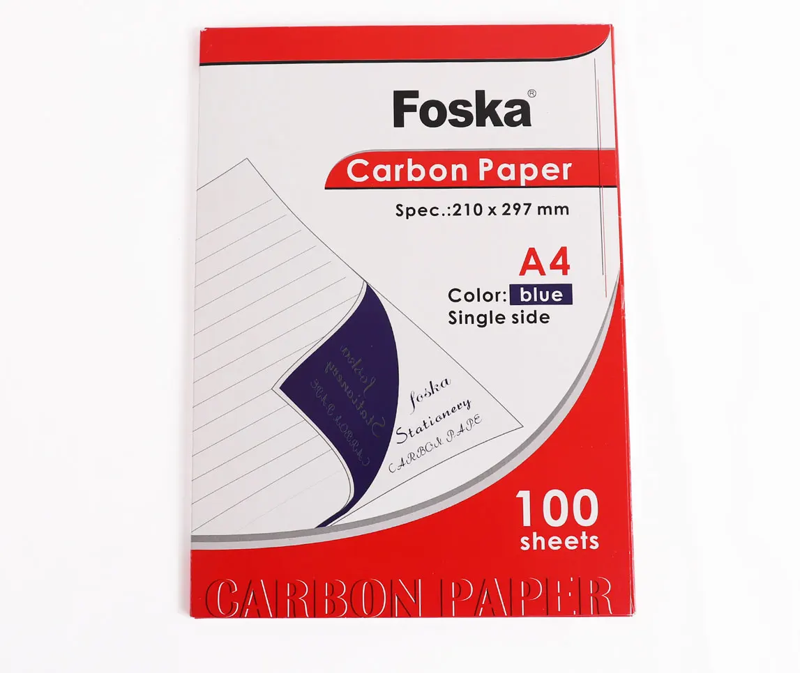 Single Double Size Paper Base Stock Activated Conductive Blue Carbon