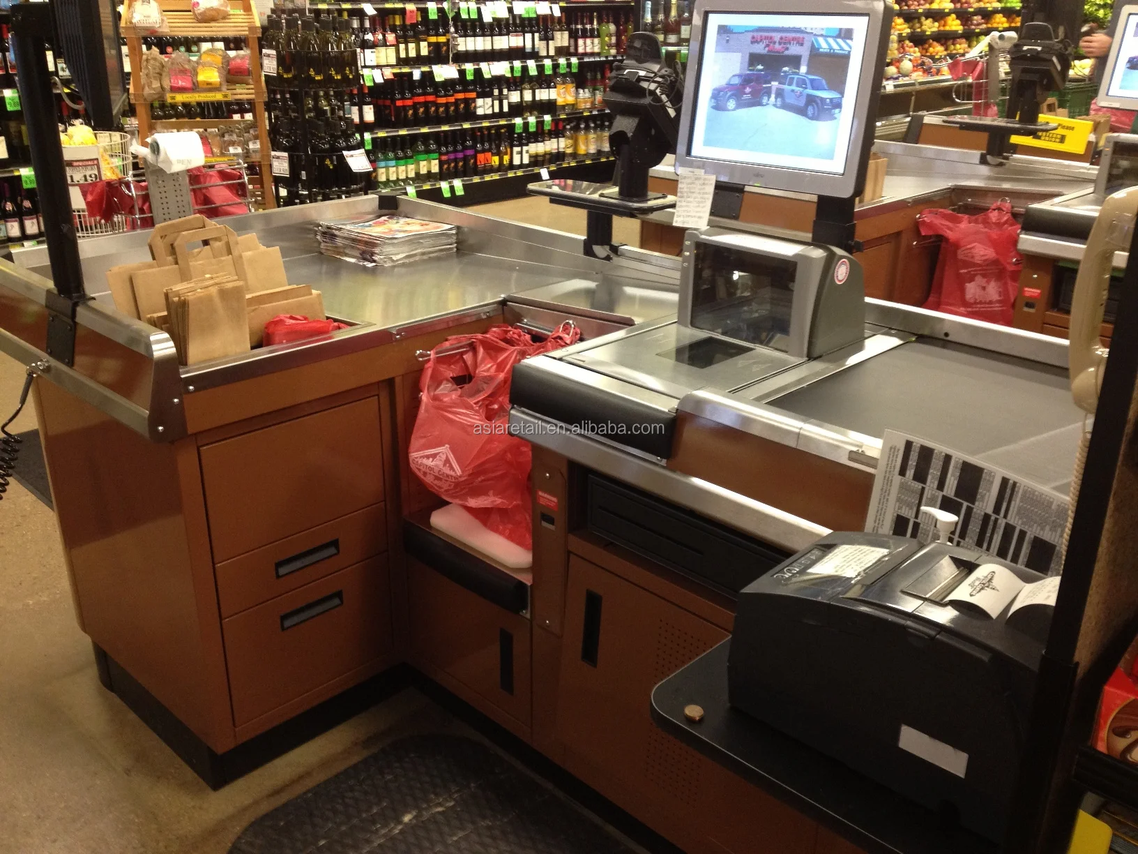 Best Price Of Grocery Store Checkout Counter With Best Quality And Low ...