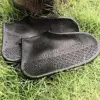 Non Skid Safety Plastic Foot Blue Sterile Shoe Covers Rain Boots