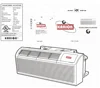 North America market Standard PTAC Packaged Terminal Cooling and heating Air Conditioner