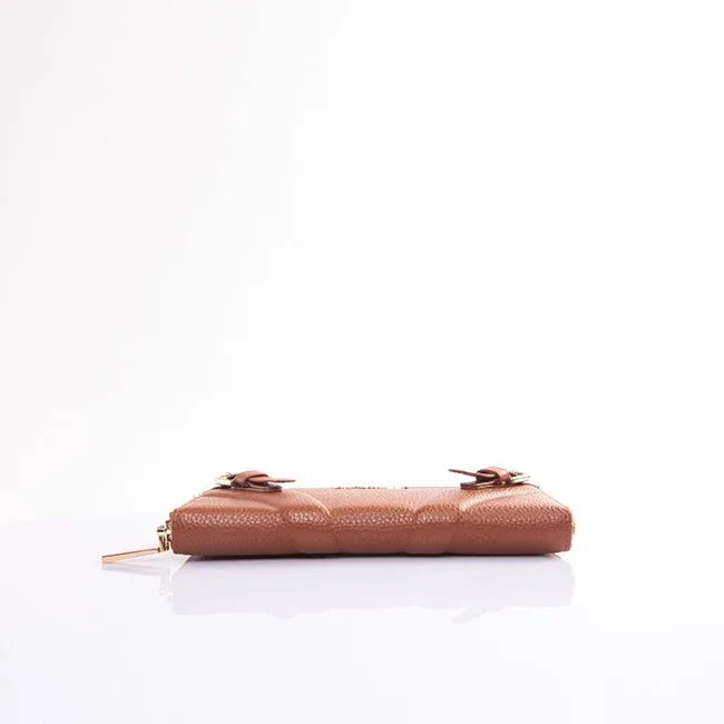 Original Design Brown PU Women Classic Wallets 2016