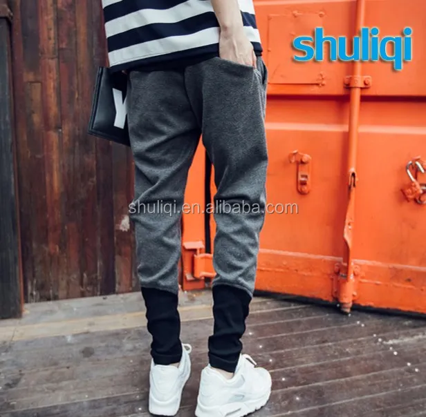 narrow bottom track pants