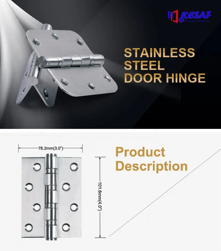 New Exterior Heavy Duty Weld Locking Gate Hinges With 4 Ball Bearing