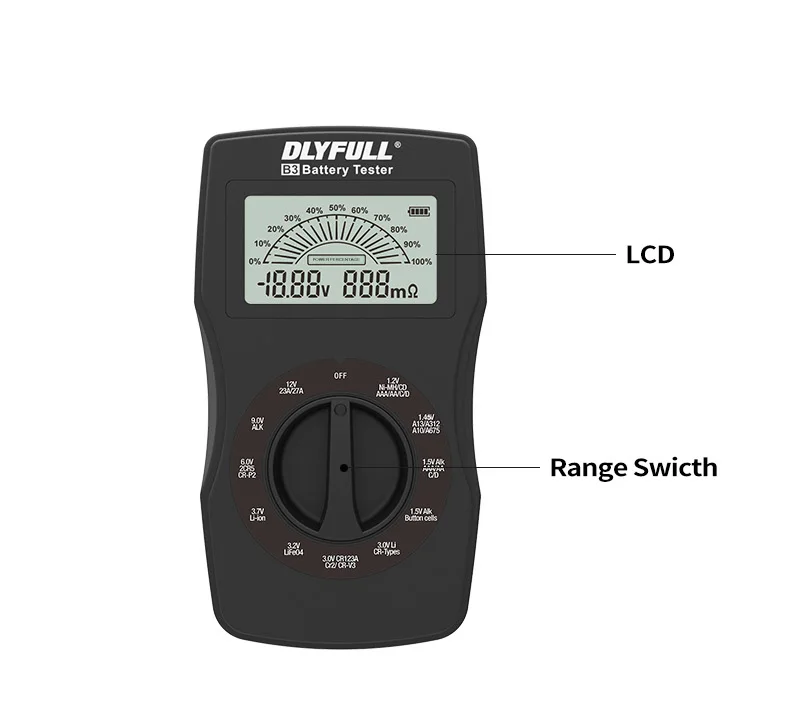 Dlyfull B3 Internal Resistance Tester Internal Battery Tester