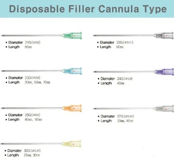 Spinal Needle Sizes And Color Cannula Needle 27g Blunt Needle Tips ...