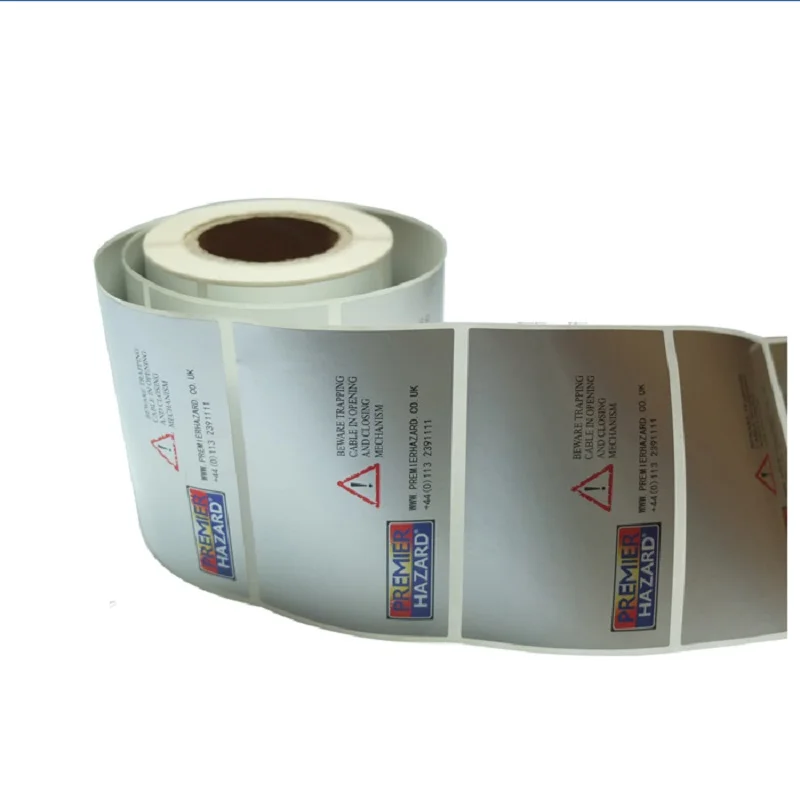 Battery Silver Foil Label,Aluminum Foil Labels,Aluminum Sticker Label