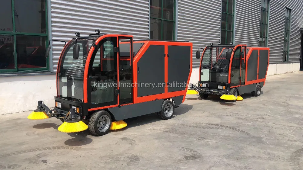 Kw-2200f Kingwell 240l Electric Four Wheel Multi-function Street Road