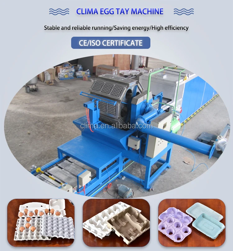 clima making s automatic egg tray machine