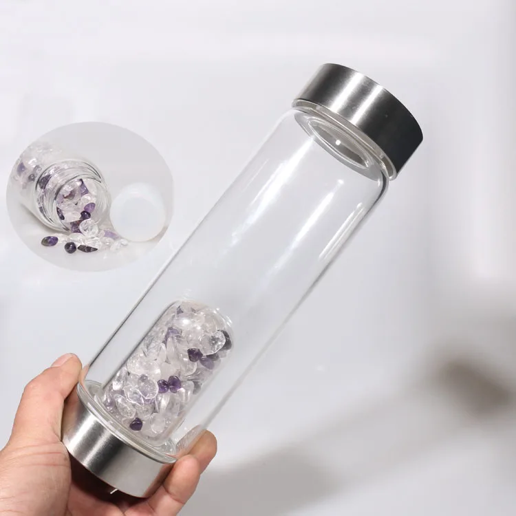 Wholesale Crystal Water Bottle Gemstone Water Bottle Infused Energy Healing Buy Crystal Water
