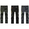Men's Outdoor Warmth lining Windproof Waterproof Camping Hiking Pants