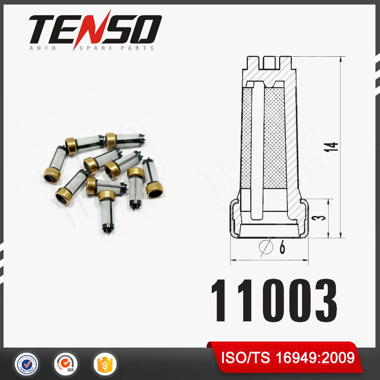 Tenso Fuel Injector Micro Basket Filter Fit For Bmw Bosch Injector