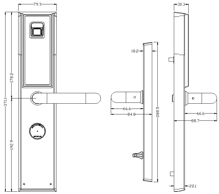 Biometircs Fingerprint Digital Door Lock - Buy Digital Lock Door ...