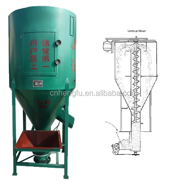 500kg Capacity Vertical Feed Mixer,Cheap Price Buy 500kg Capacity