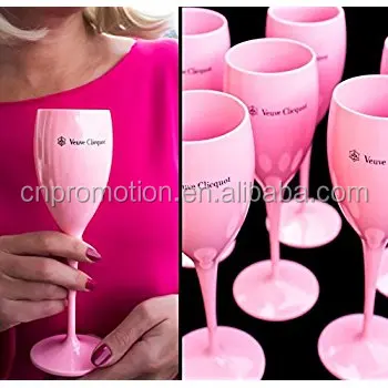 Pinkローズ色15 Cl Personalized Polycarbonate Champagne Flutesワインガラスのためのパーティー Buy シャンパンフルートワイングラス ピンク色のワイングラス ポリカーボネートワイングラス Product On Alibaba Com