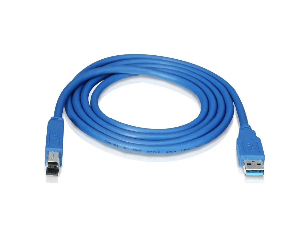Cable Length: 1.5m, Color: Blue Computer Cables 0.3M 0.6M 1M New Super USB 3.0 Standard A Type Male to USB3.0 Male 1.5M 2M 3M 5M Cable 