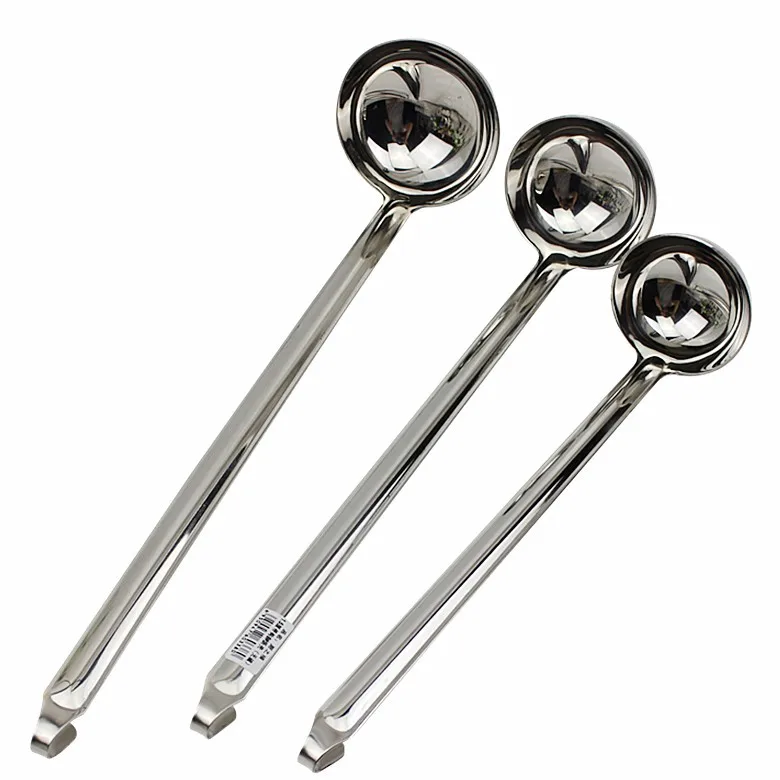 Kitchen Tools Cooking Utensils Classic Stainless Steel Soup Spoon Ladle