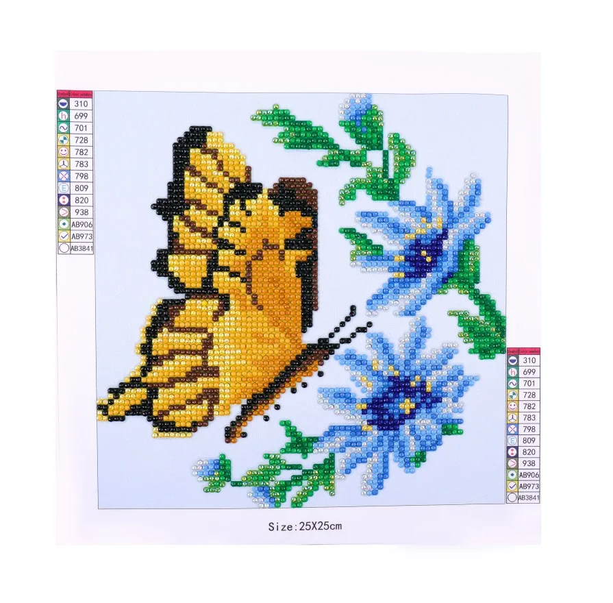 Diamond Painting 5D Full Drill Crystal Rhinestone Embroidery Pictures Arts,Peony