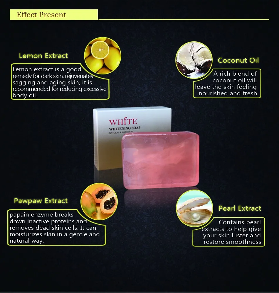 Hot Selling Skin Tightening Product Nano Whitening Bath Soap With Glutathione And Kojic Acid