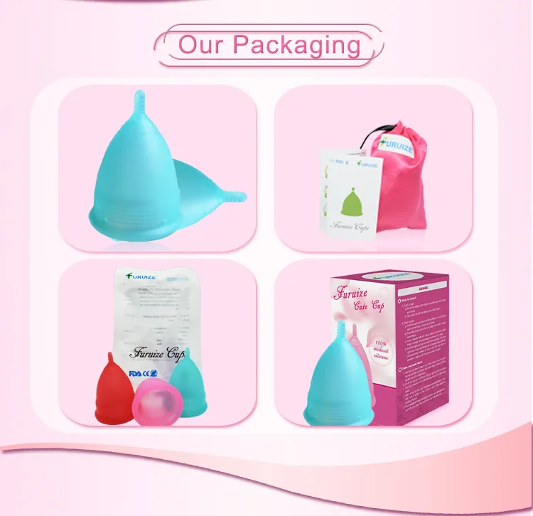 Girl Period Silicone Menstrual Cup Lady Menstruation Cup - Buy ...