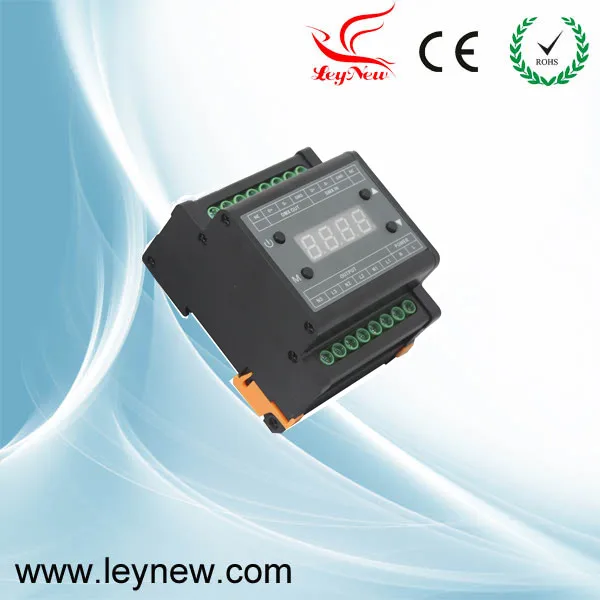 3 Channels Dimmer Switch 220v Dmx Triac Dimmer Din Rail Stange Light