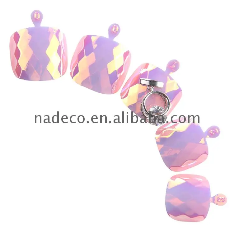 new design toe nail tips