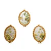 high taste vintage retro french countryside wall hand-painted/home decor wall with flower and tree pattern hot sale