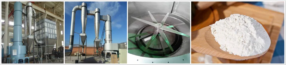 High quality starch hot air drying machine rotary flash dryer