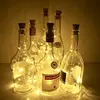 150cm 15 LED Copper Wire Lights String Starry Wine Bottle Led Solar Cork Lights For Bottle DIY/Party/Decor