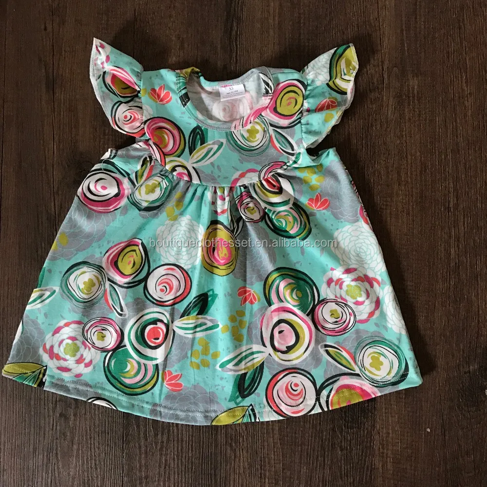 floral frock design for baby girl