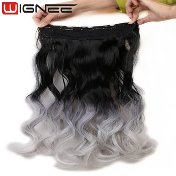 Hair Vendors 5 Clip In Hair Extension 20 Inches Body Wave Ombre