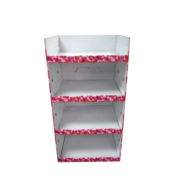 Customized Corrugated Cardboard Market Stall Display Stands Buy