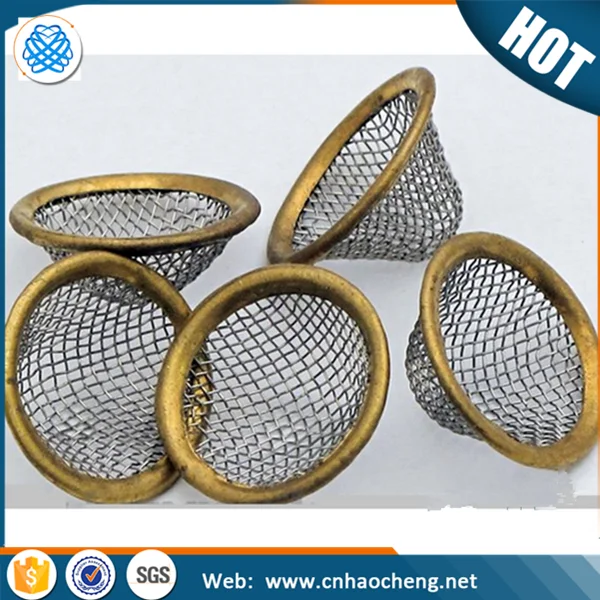 Stainless Steel Mesh Bowl/dome Shape Smoking Pipe Screens Tobacco Pipe