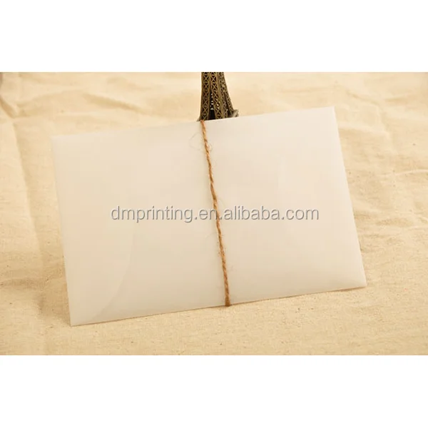wholesale translucent paper envelopes
