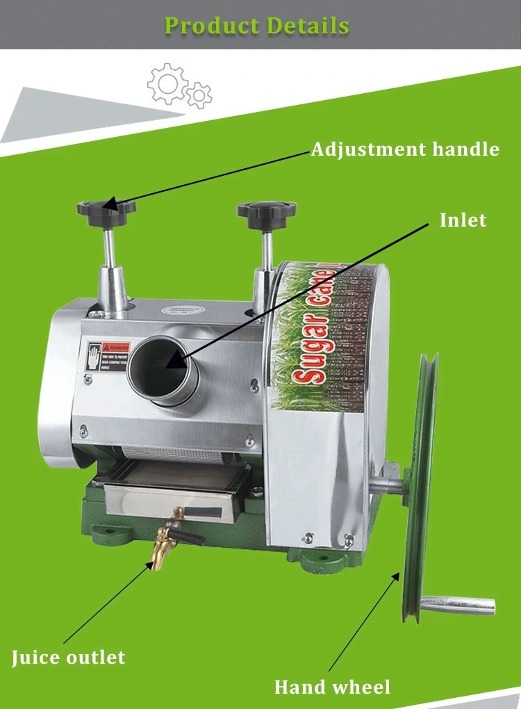 Manual Mini Portable Sugarcane Juicer Sugar Cane Juicer Machine Price