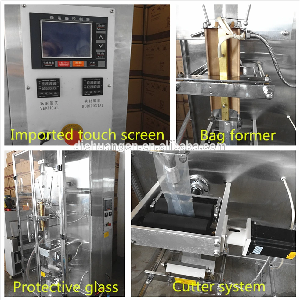 Vertical small sachet liquid sauce packing machine automatic olive cooking oil Automatic packaging machine for ketchup paste pou