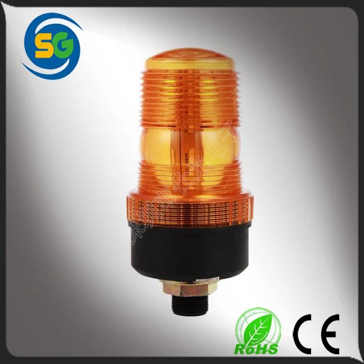 Single strobe warning light high intensity SMD leds flashing LED beacon warning light amber warning light