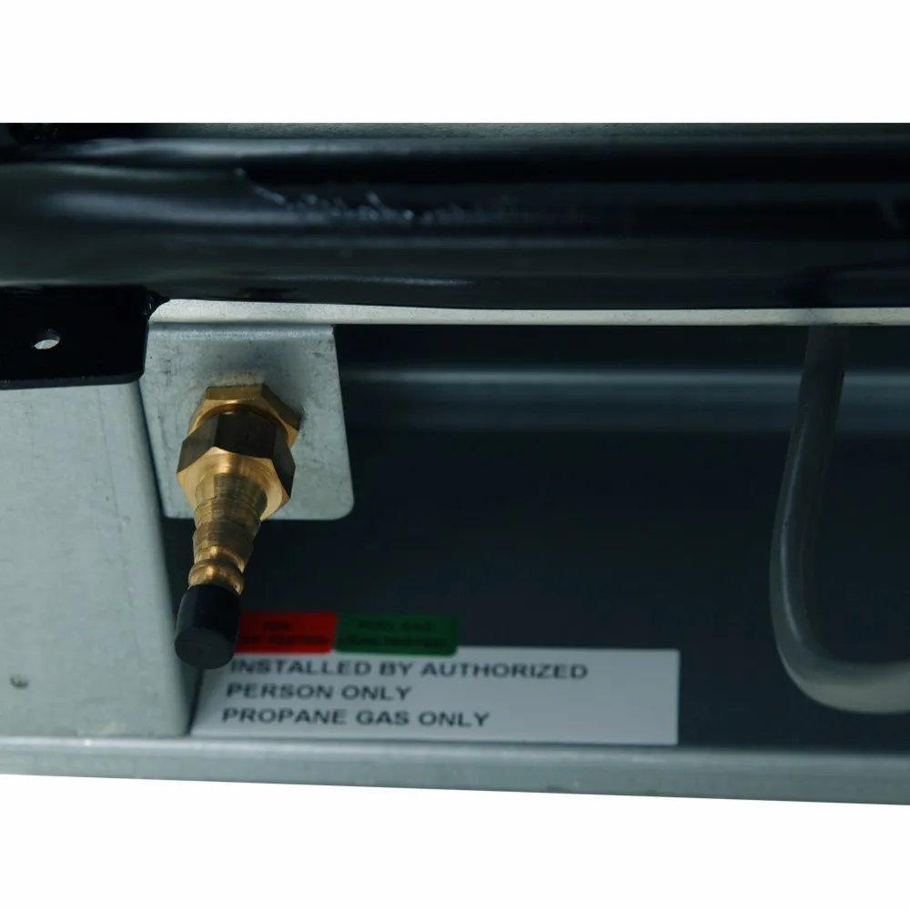 Non Electric Refrigerator Double Refrigerator & Freezer Propane Gas