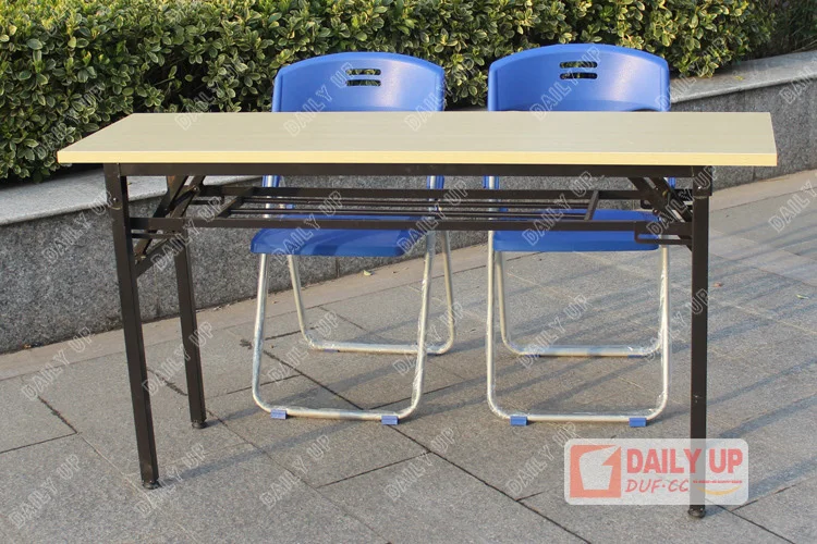 Rectangular Wood Table with Storage 1.0-2.0 m Outdoor Wedding Party Table Folding Table for Event