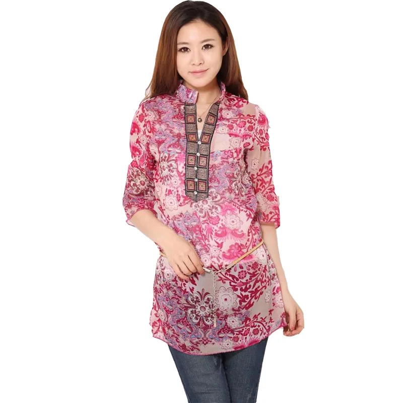 Compra blusas indio online al por mayor de China