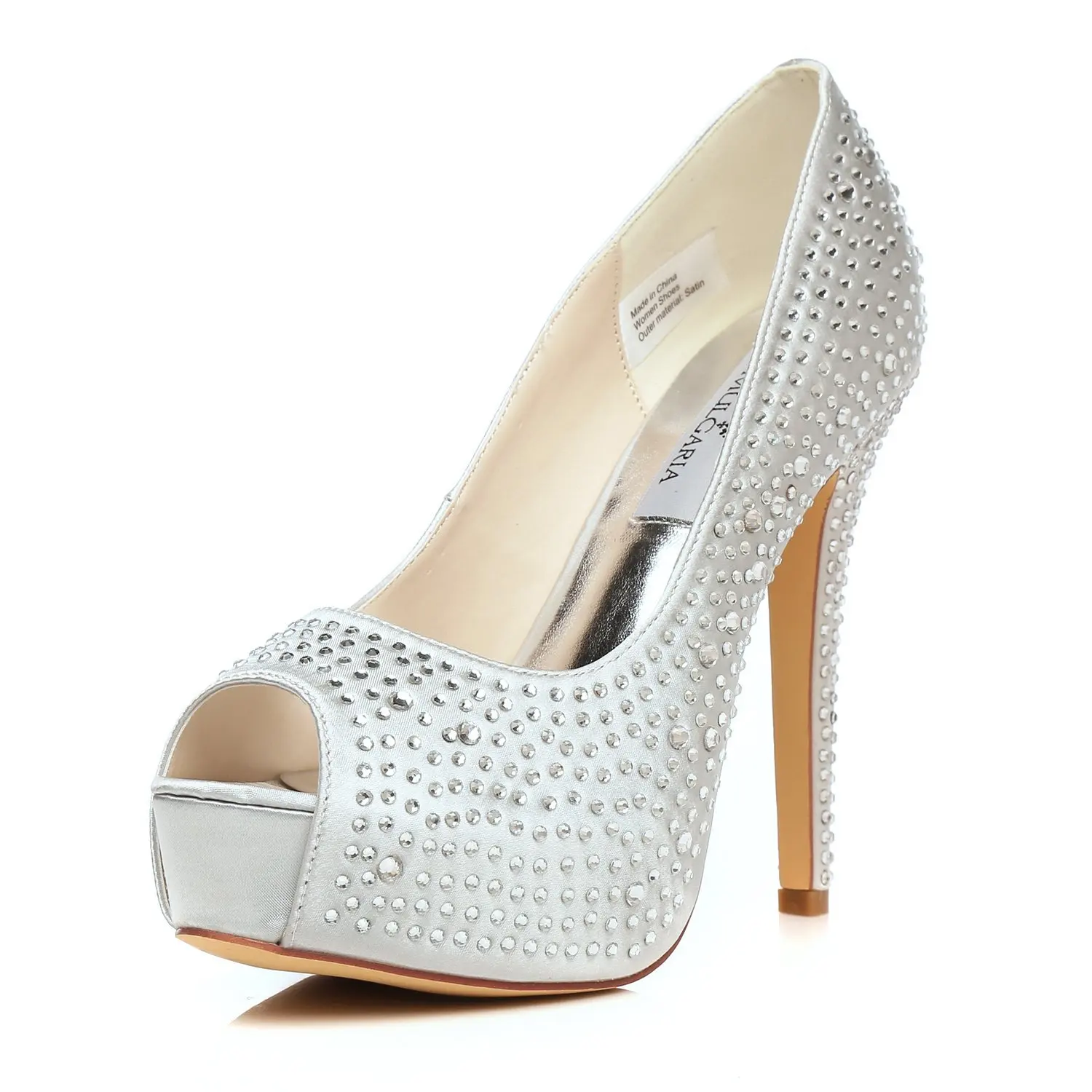 cheap prom shoes silver