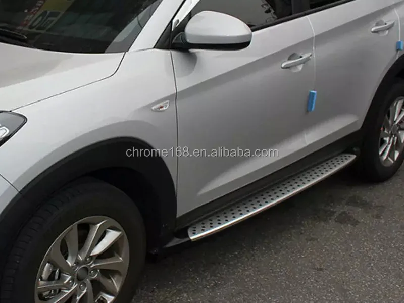 Pedane Laterali Sottoporta In Alluminio Con Predellini Per Hyundai Tucson Tle Dal 2015 1 - Foto 6