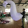Hot sale inflatable white swan costume for events supplies,inflatable LED products