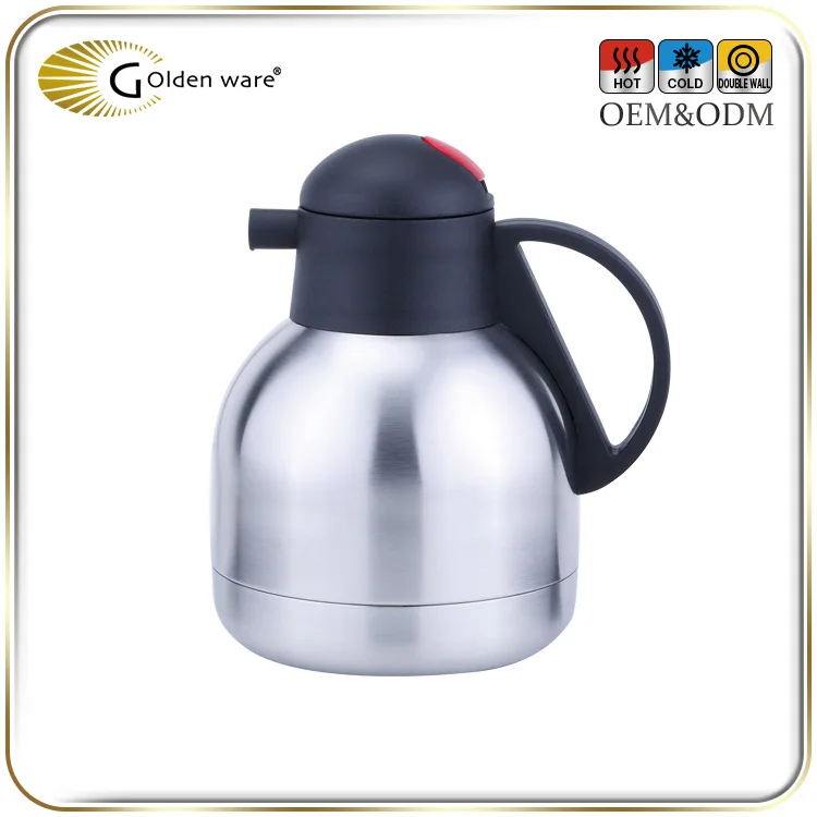 Kap25r 2.5l New Style Best Selling Commercial Pump Air Pressure Stainless Steel Vacuum Flask Pot