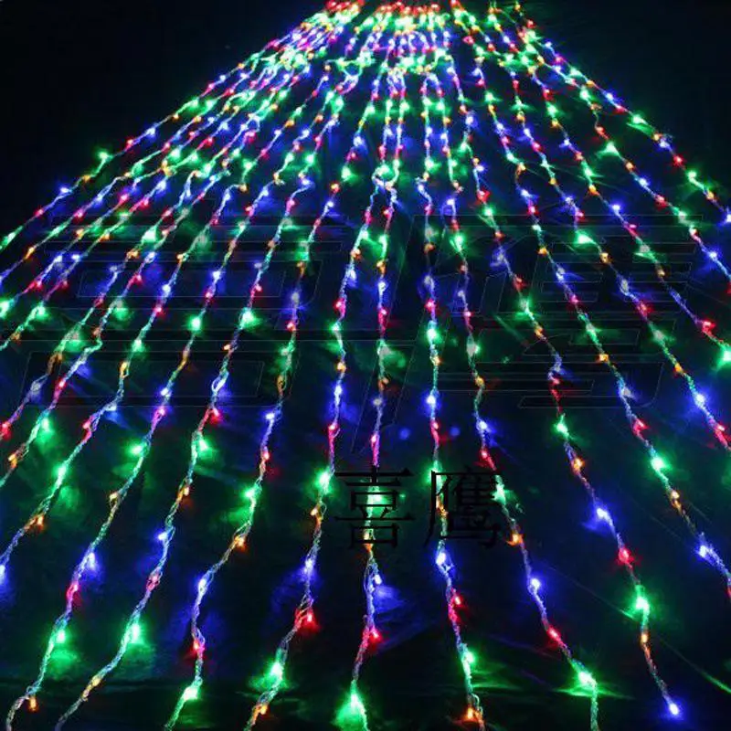 2018 Nuevo Led Cascada Cortina Luces De Navidad Guirnaldas De Hadas De
