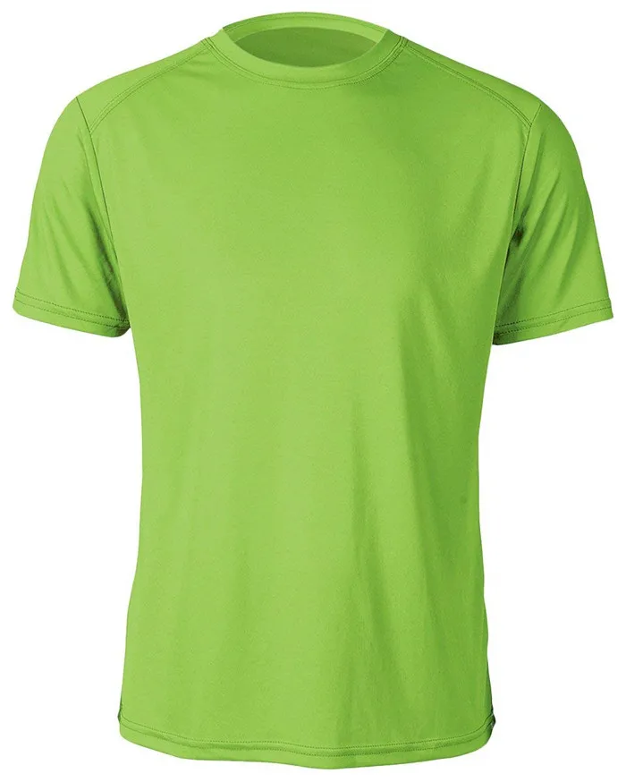 Wholesale Microfiber Polyester T Shirt 30+ Upf Protection Performance T ...