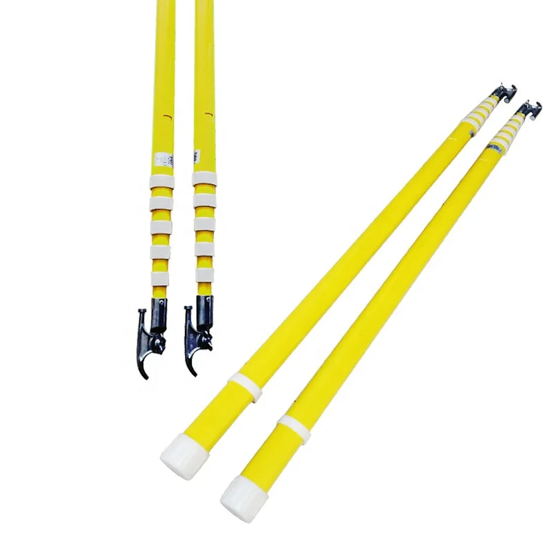 Electrical Fiberglass Telescopic Hot Sticks - Buy Fiberglass Telescopic ...