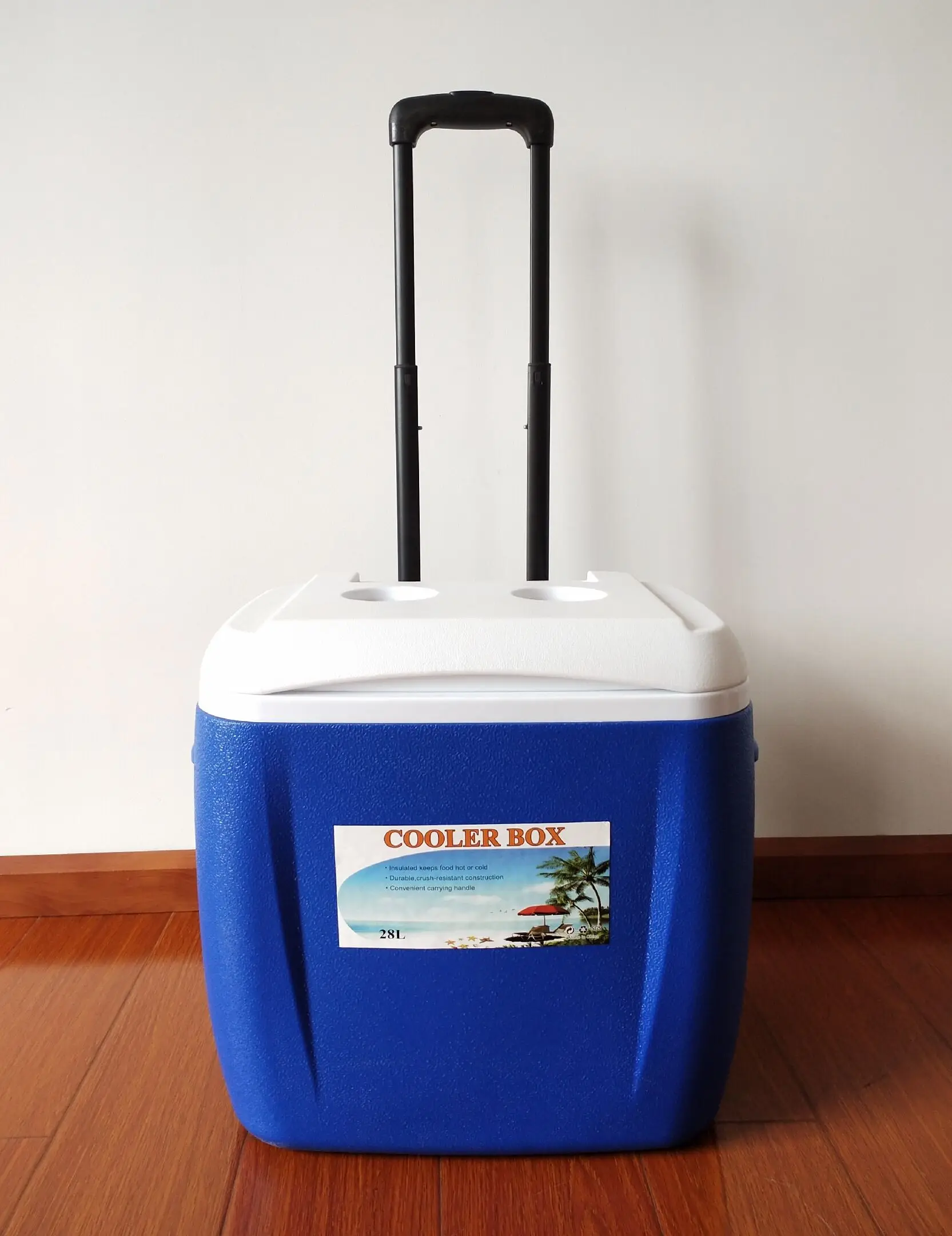 38l 28l 55l Food Grade Portable Insulation Camping Wheeled Ice Cooler Box Buy Beer Cooler